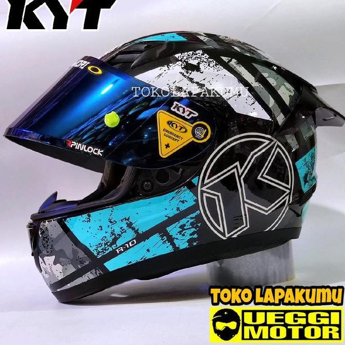Helmet- Helm Kyt R10 Paket Ganteng