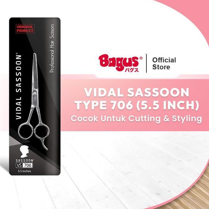 Myhair- Vidal Sassoon Profesional Hair Scissors Vs-706  - Gunting Rambut