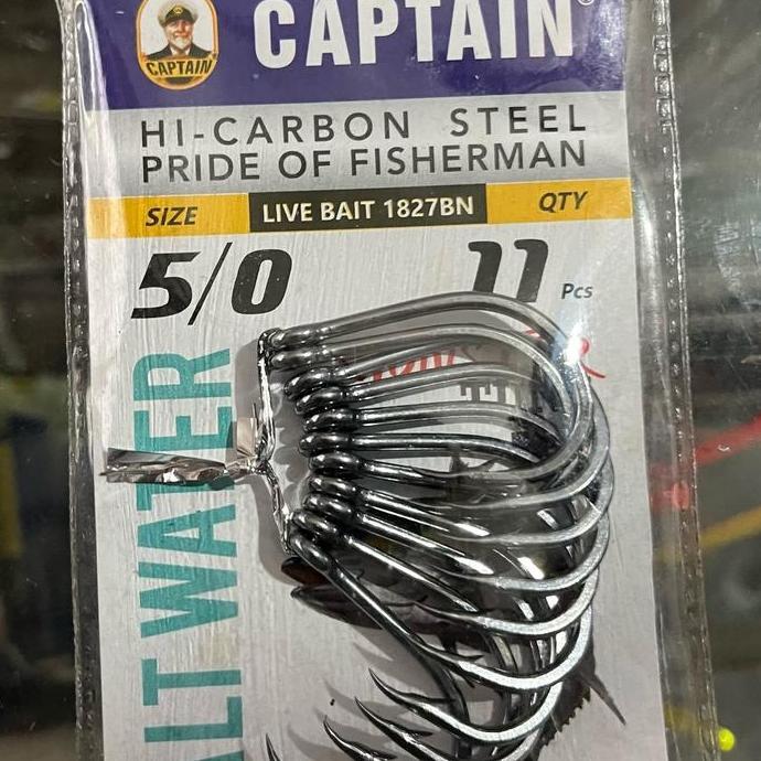 Fishstore- New- Kail Captain Ukuran Besar Hi Carbon Steel Laut Pancing