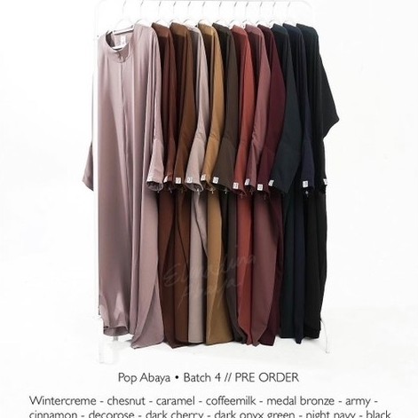 Preloved Pop Abaya Elmadina Abaya