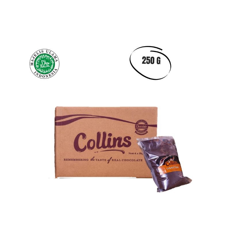 SELAI COKLAT COLLINS 250 GRAM