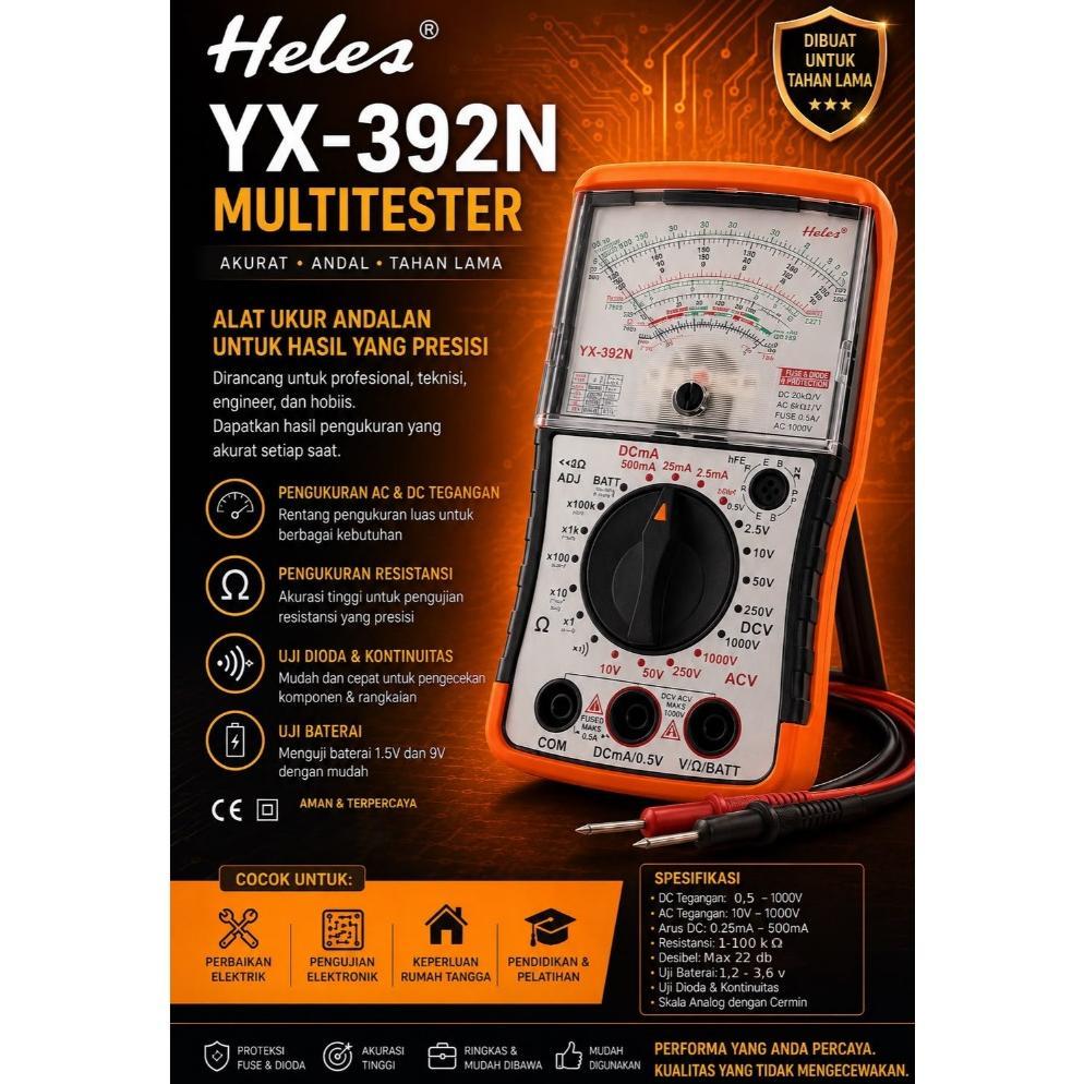 Multitester Heles Yx392 Tr Multitester Heles Yx 392N