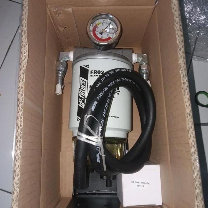 filter solar water separator BP Filters WS02-10 full set dan selang untuk Pajero fortuner dll