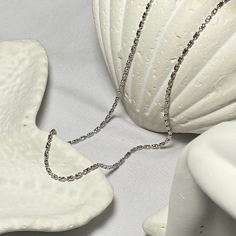 Silver/perak 925 Kalung tabung