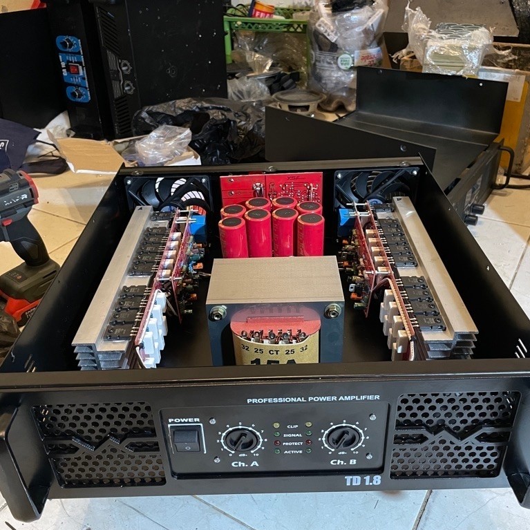 Power Amplifier 15amper btl ct45
