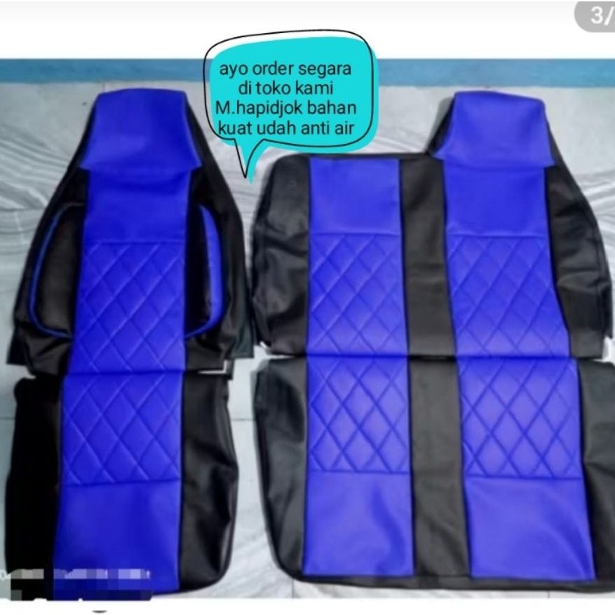 sarung jok/cover jok mobil traga..canter dll...(1set )