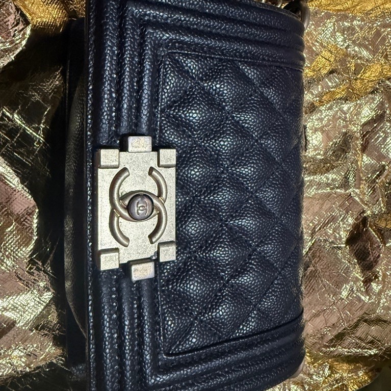 chanel boy caviar