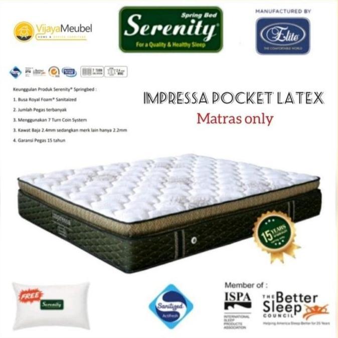 springbed elite impressa latex 180x200