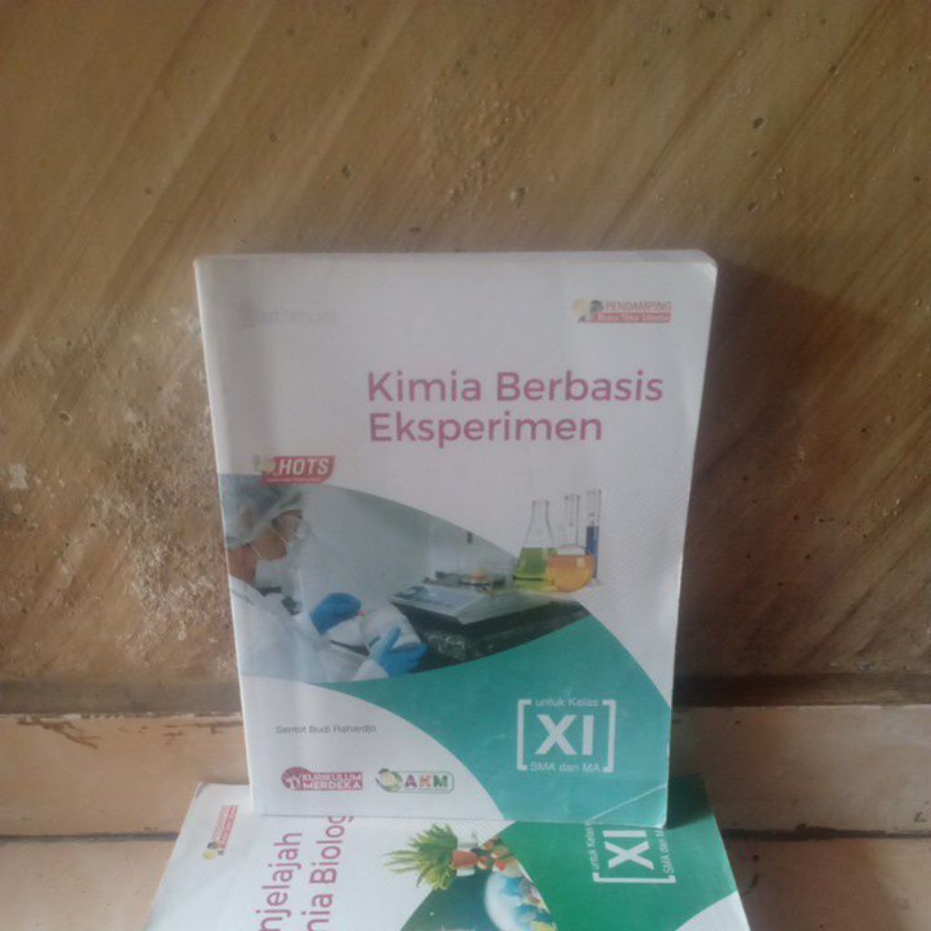 buku bekas; Kimia berbasis Eksperimen untuk SMA kelas 11 Kurikulum Merdeka Platinum Tiga Serangkai