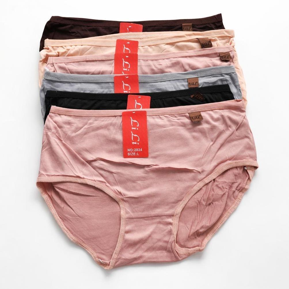 (6Pcs) Lili Celana Dalam Wanita / Cd Wanita Lili / Celana Dalam Wanita Lembut