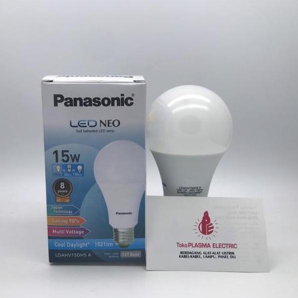 Ready LED BULB PANASONIC 15W 15 W 15WATT 15 WATT Non Cod