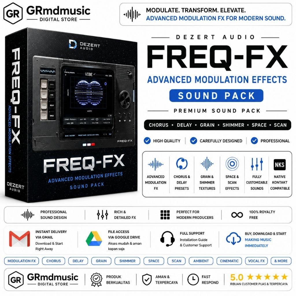 Dezert Audio - FREQ-FX v1.0.8 (VST3 x64) effects processor