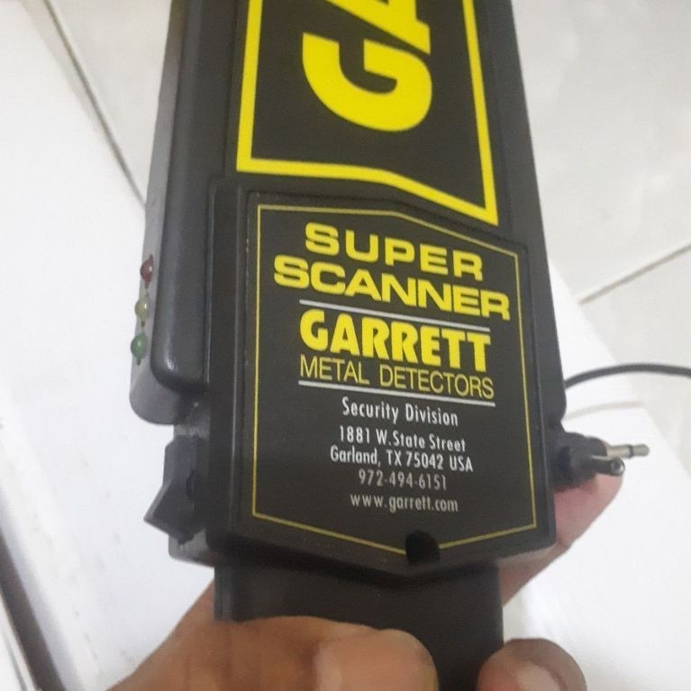 GARRETT metal detector alat security