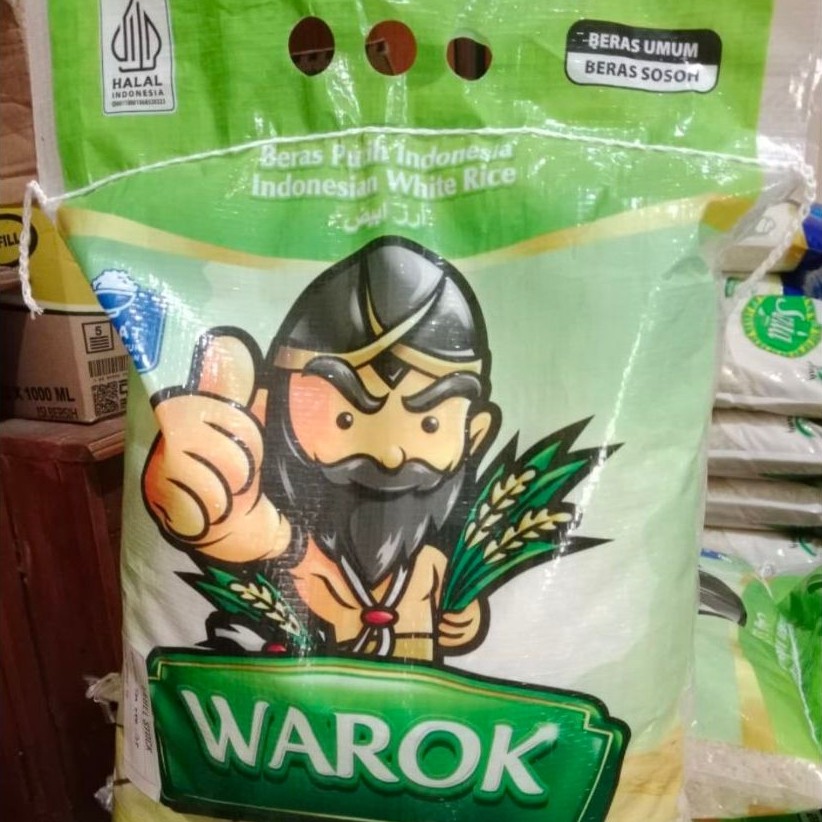 beras warok  hijau 5 kg