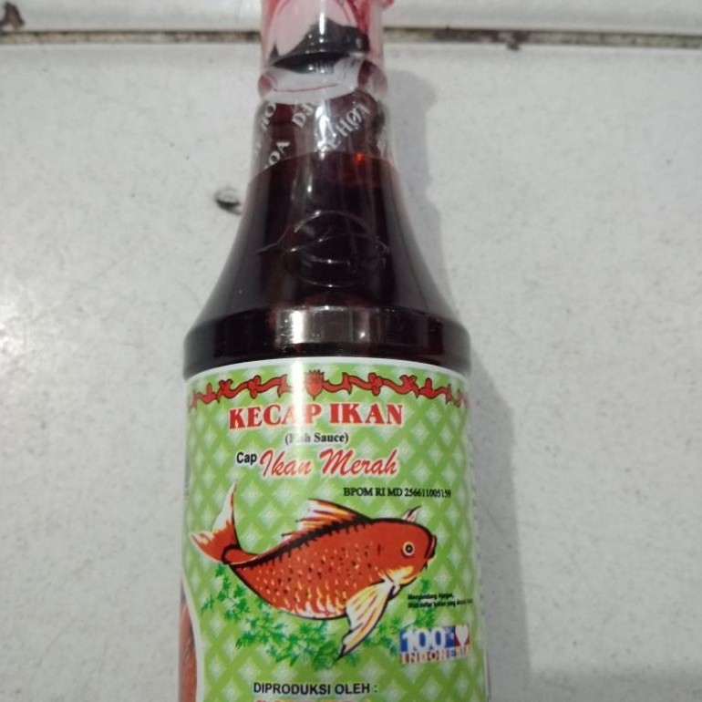 kecap ikan cap ikan merah tjoa 255ml