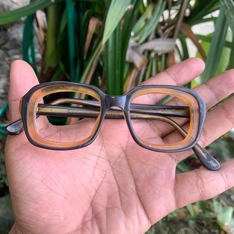 frame kacamata jadul vintage antik