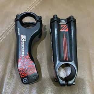 Stem Stang Sepeda Nunduk BUCKLOS -17 Derajat 90mm Oversize Bahan Alloy Outdoor
