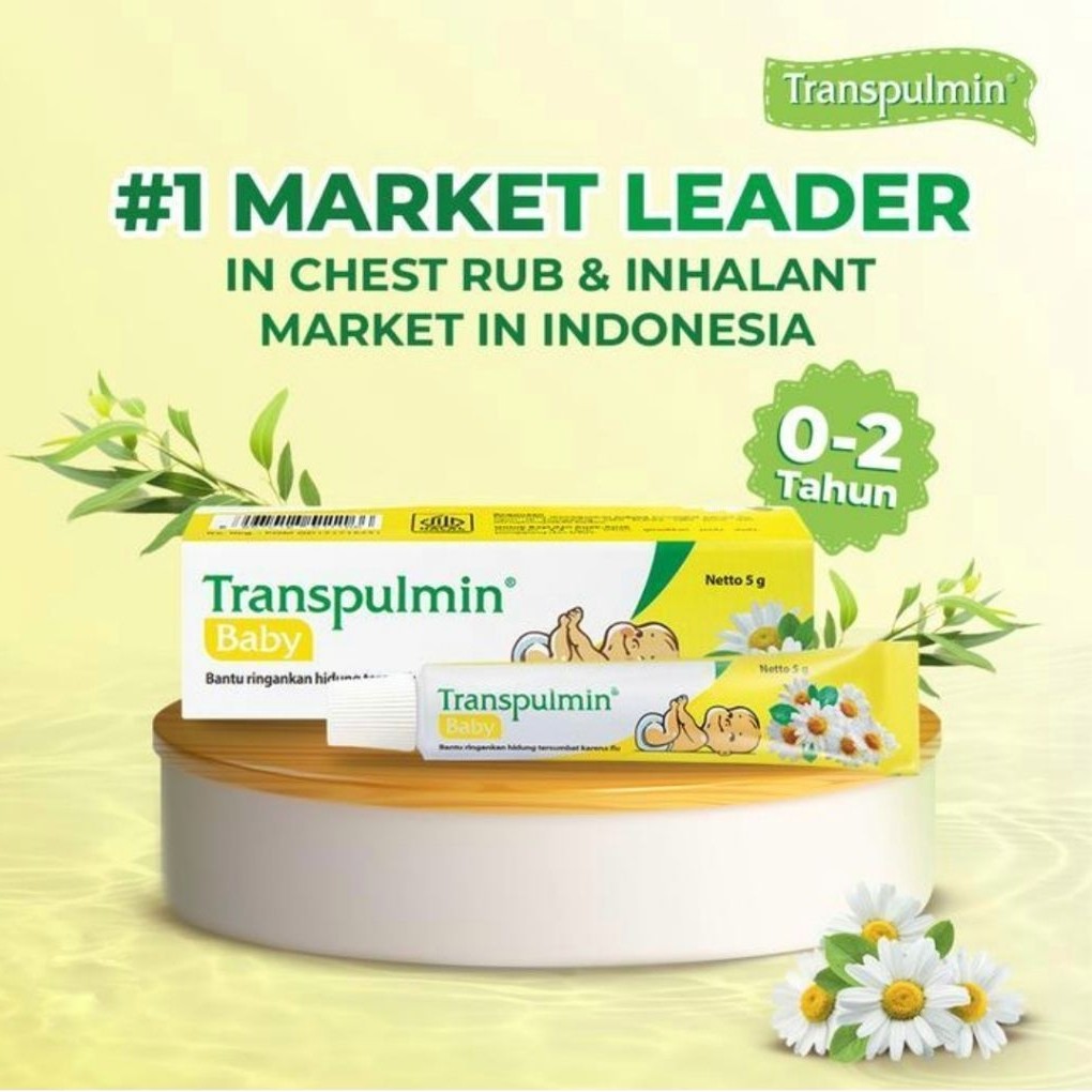 Transpulmin Baby 10gr | Balsem Bayi Transpulmin