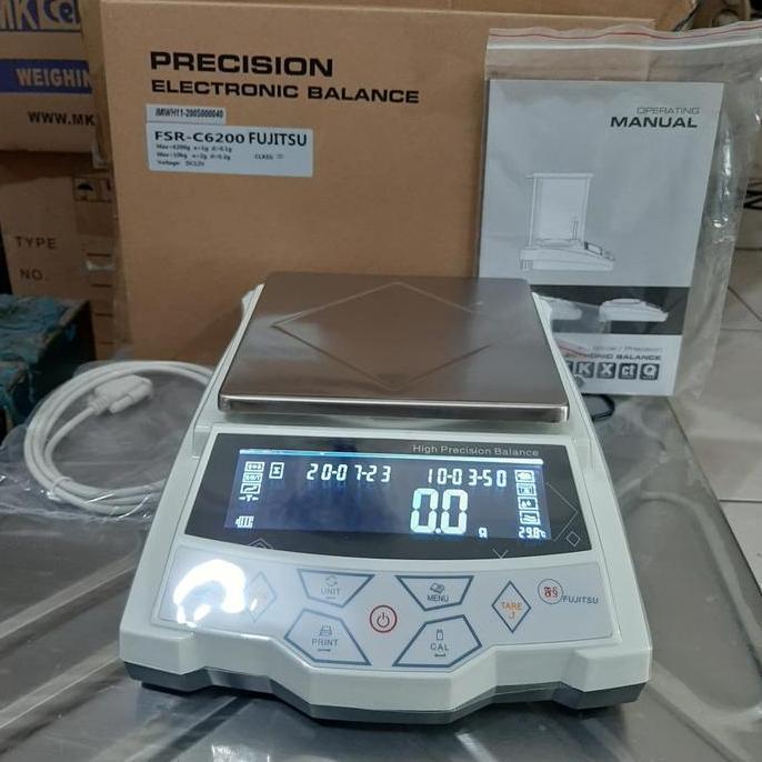 Bst Ready Timbangan Laboratorium Lab Fujitsu Fsr-C 6000G X 0,1G / Emas 6Kg Best Seller