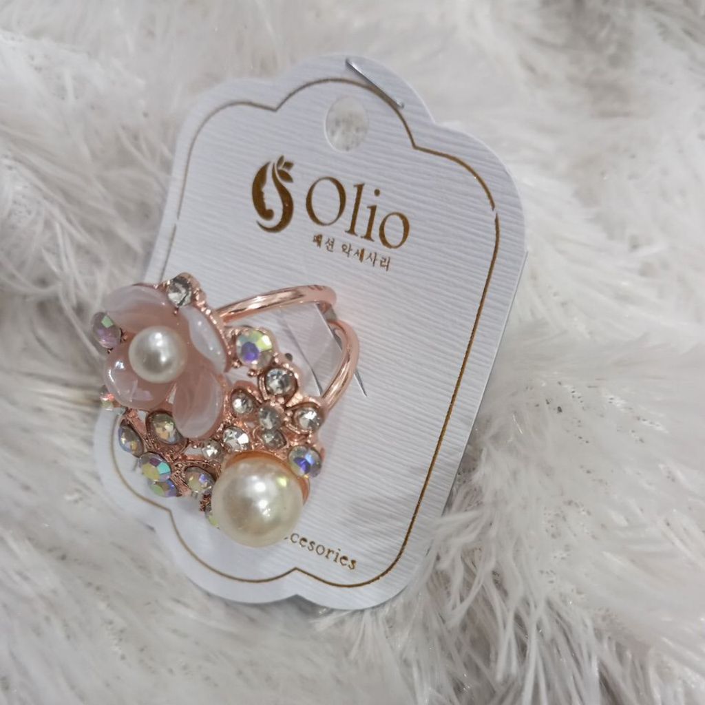 Accessories Bross cincin bross hijab bross jilbab mutiara Aksesoris Muslimah cantik