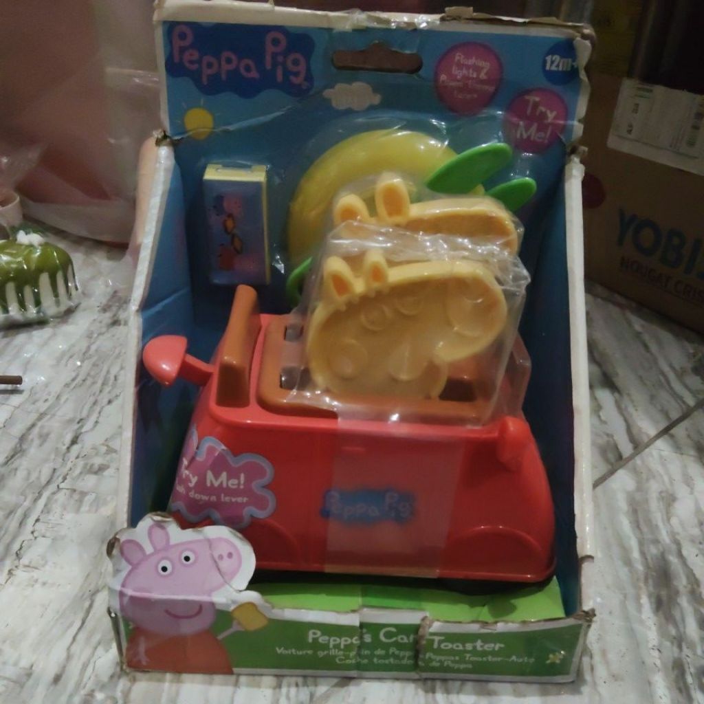 mainan toaster pepa pig