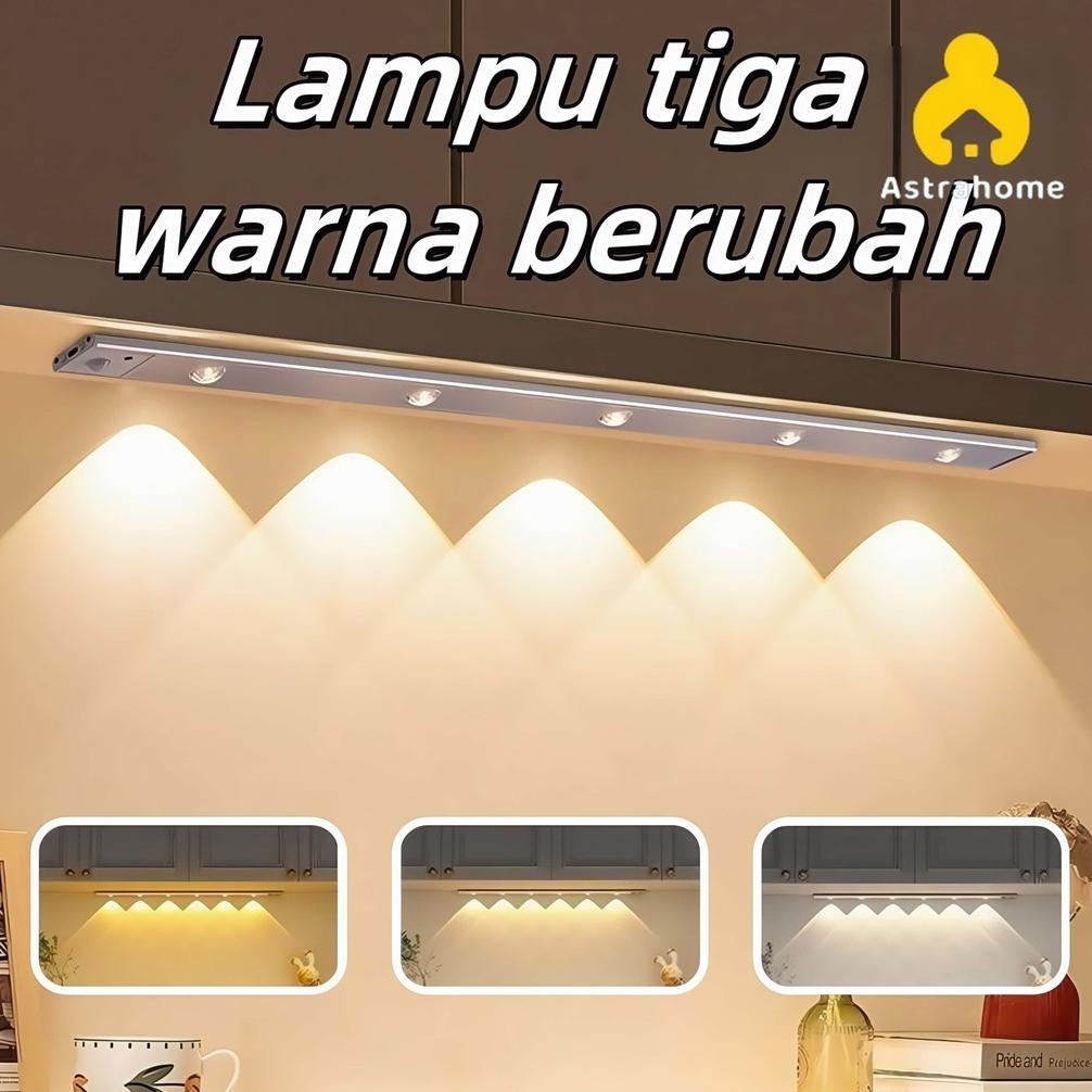 Clearance Lampu Led Sensor Gerak Magnetik Tiga Nada, Lampu Induksi Tubuh Manusia