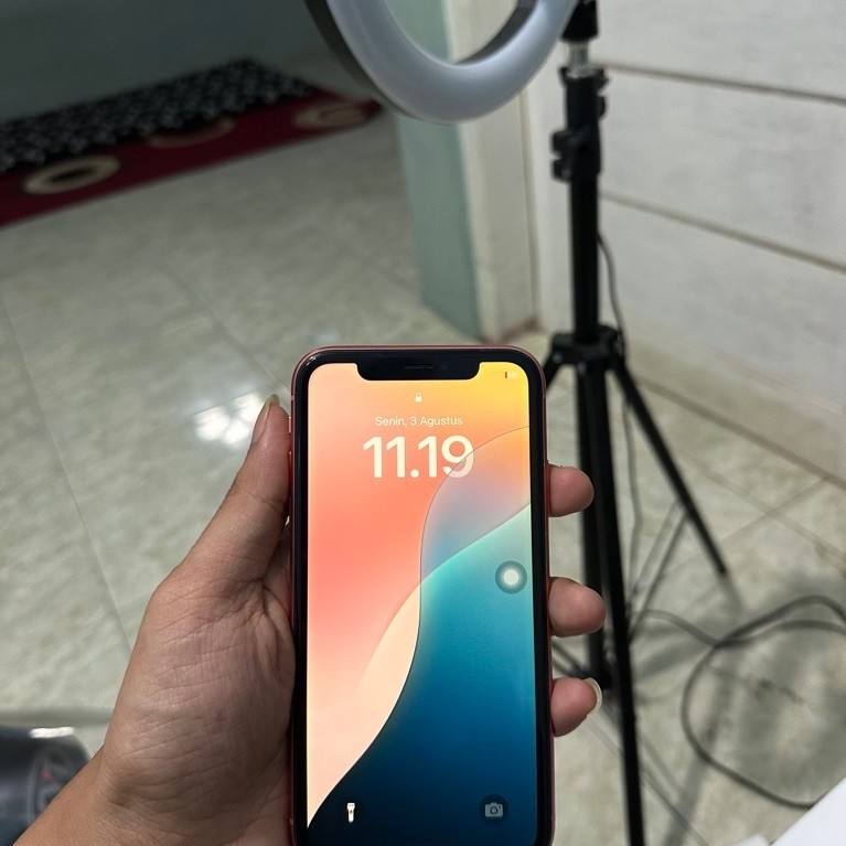 LCD iPhone Xr original copotan minus baca deskripsi