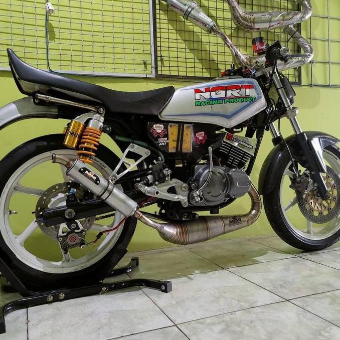 knalpot Ahau RX king stenlis model pdk