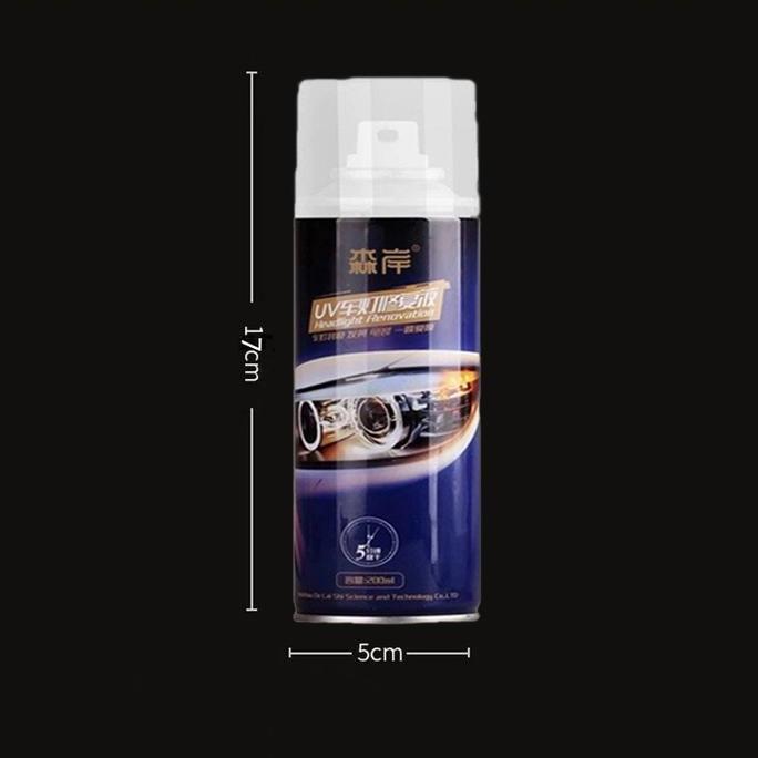WOFL 1SET Pembersih Kaca Lampu Mobil Dan Kusam Headlight Restored Headlamp Polish Headlight Restored
