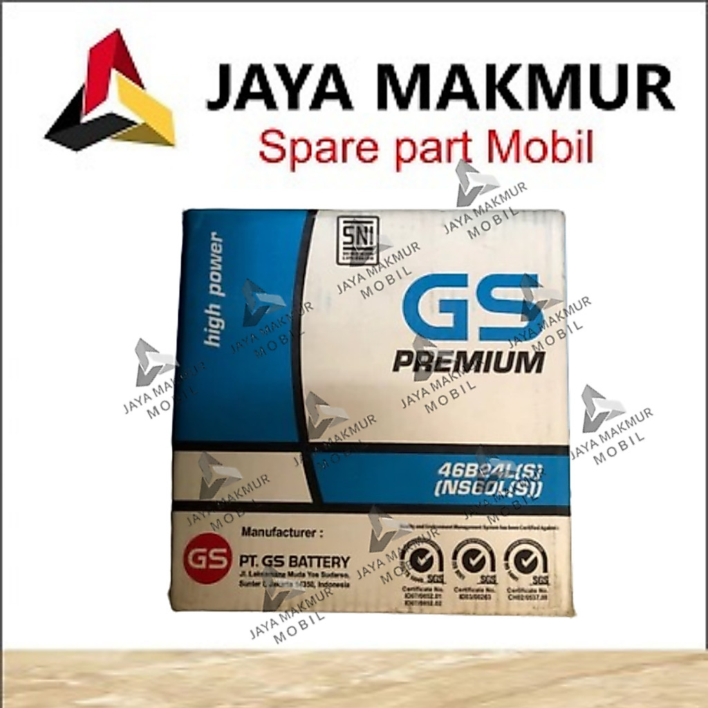 GS AKI BASAH NS60LS 45 AH