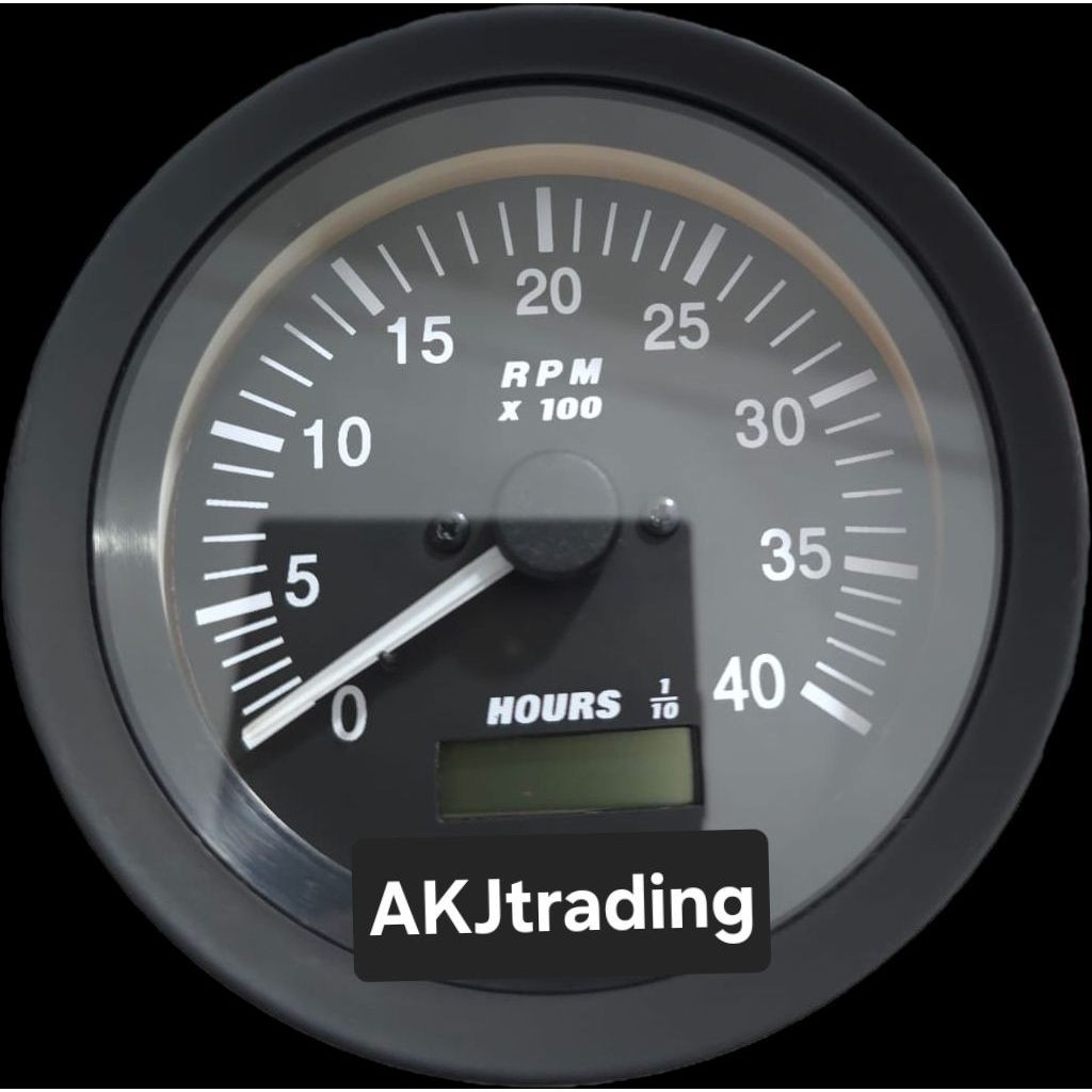 RPM Tachometer Genset kapal 4000 RPM putaran alternator tachometer 4000rpm marine kapal