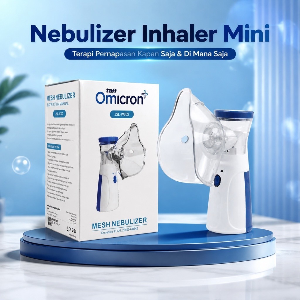 Nebulizer Inhaler - Alat terapi pernapasan - handheld nebulizer portabel