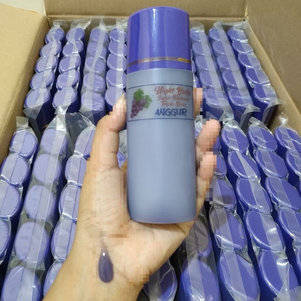 NIGHT BODY SUPER PLATINUM / HB PLATINUM TRIPLE DOSIS / HB UNGU STIKER ANGGUR / MEMUTIHKAN / MENCERAH