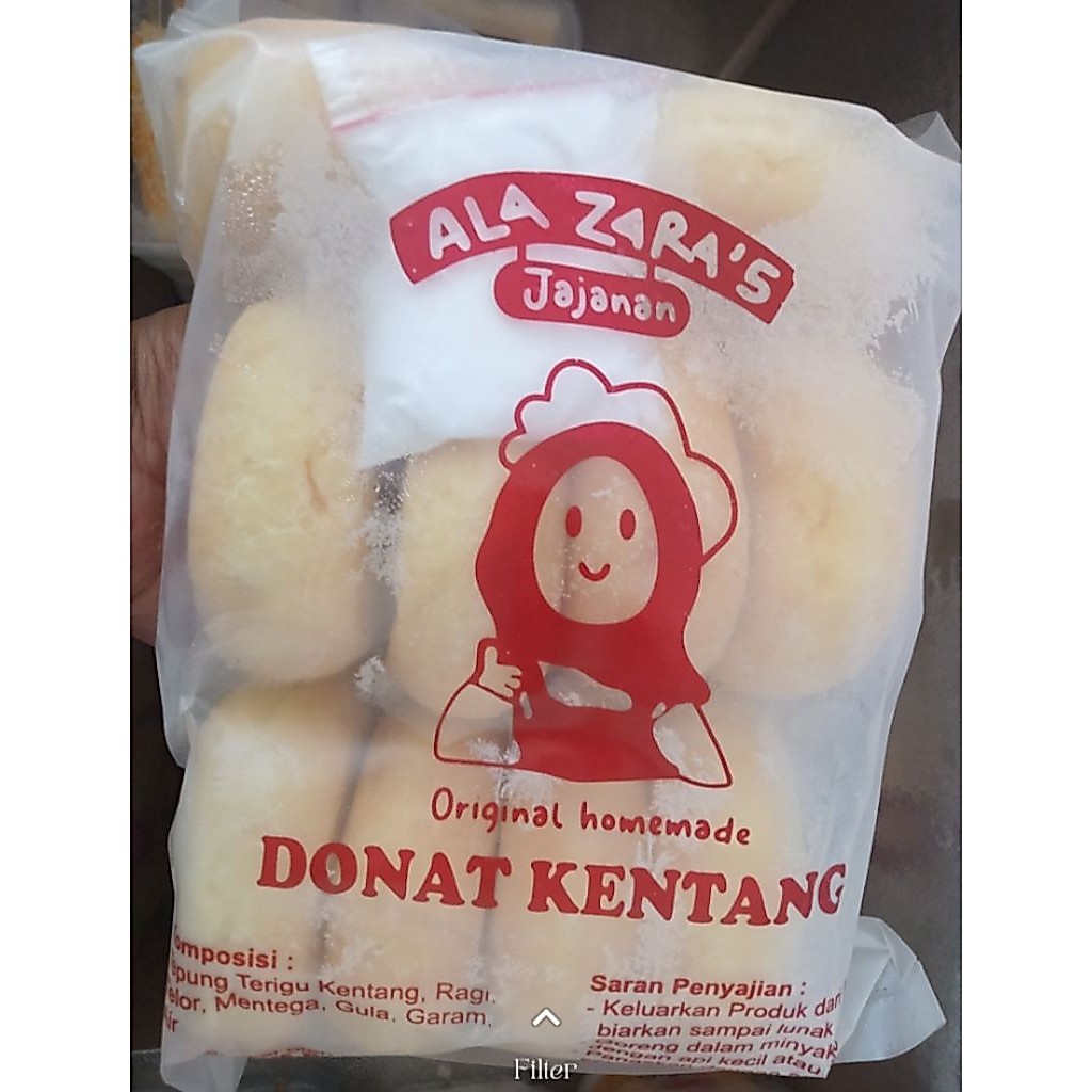 Donat Kentang Frozen