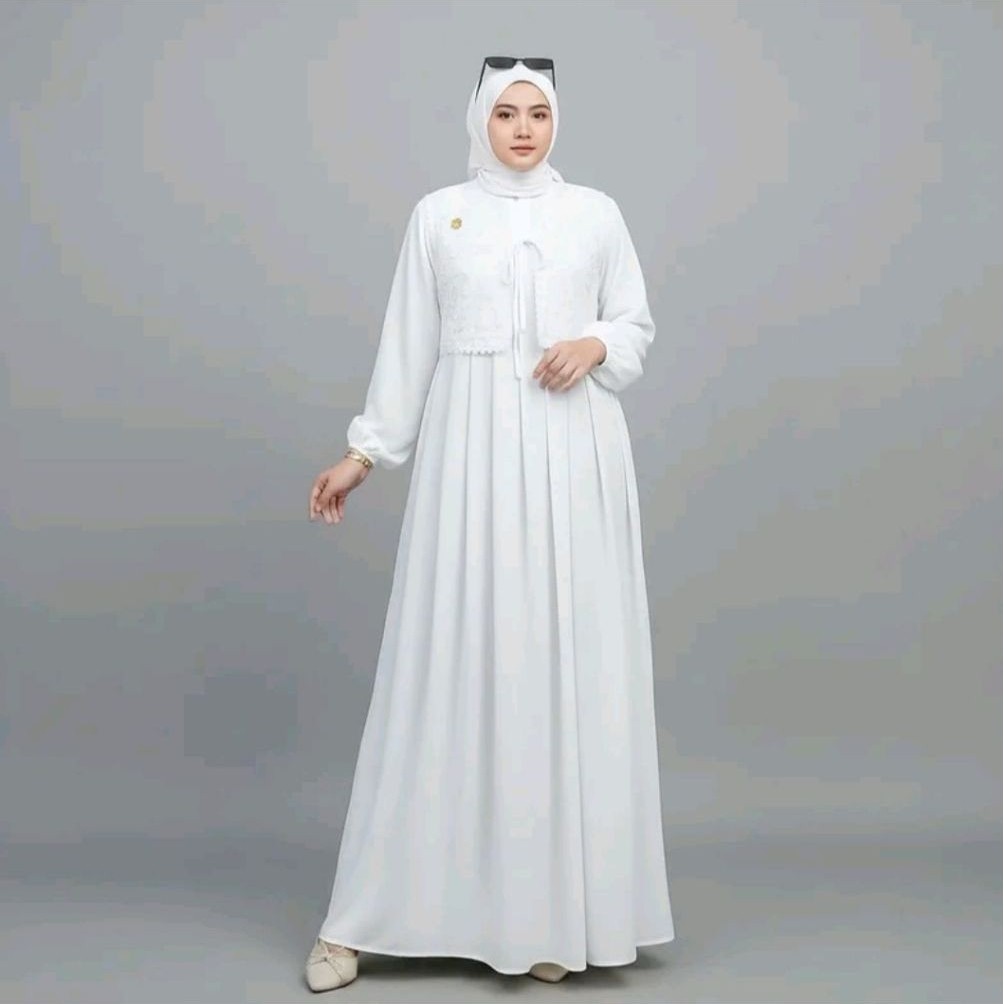 Gamis/berikat/busui/gaun/muslimah/rompi