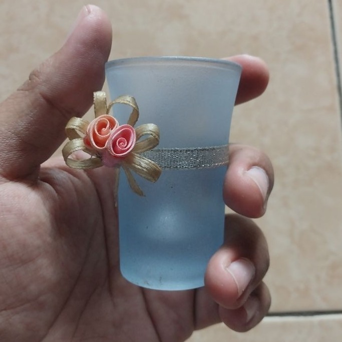 Gelas Kaca Sloki/Gelas Mini Kaca
