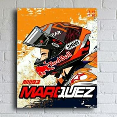 POSTER DINDING MARQUEZ ART FBBOOK