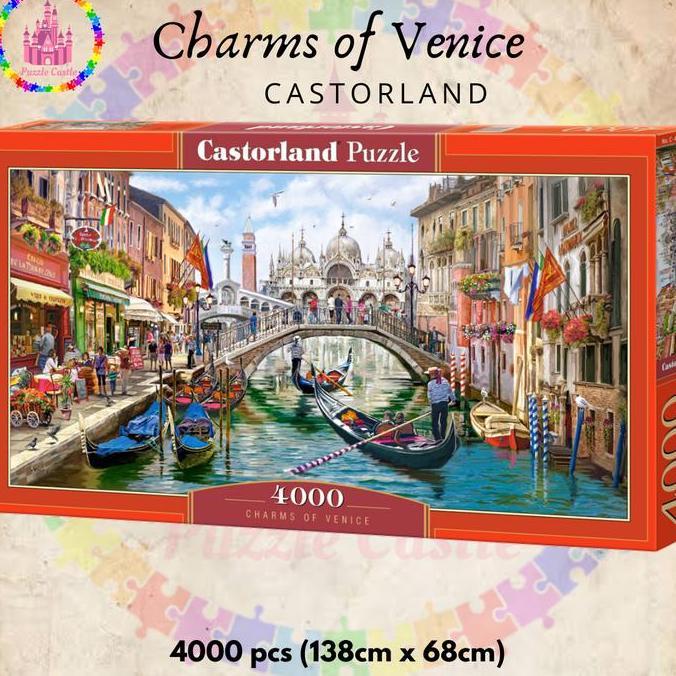 Castorland Charms of Venice 4000 pcs Jigsaw Puzzle