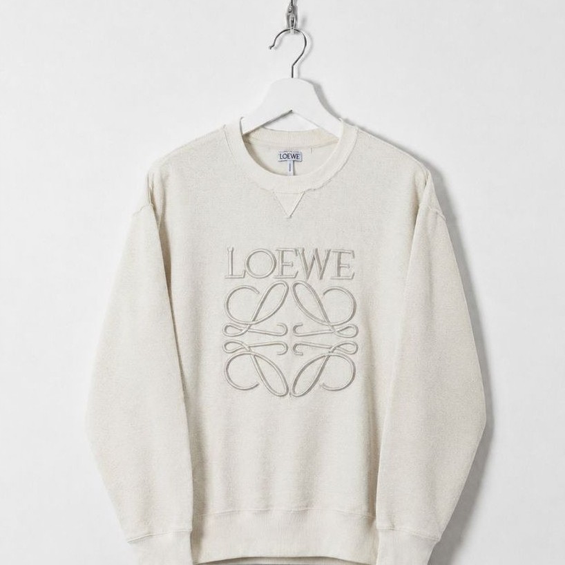 Loewe Anagram Inside-out Crewneck