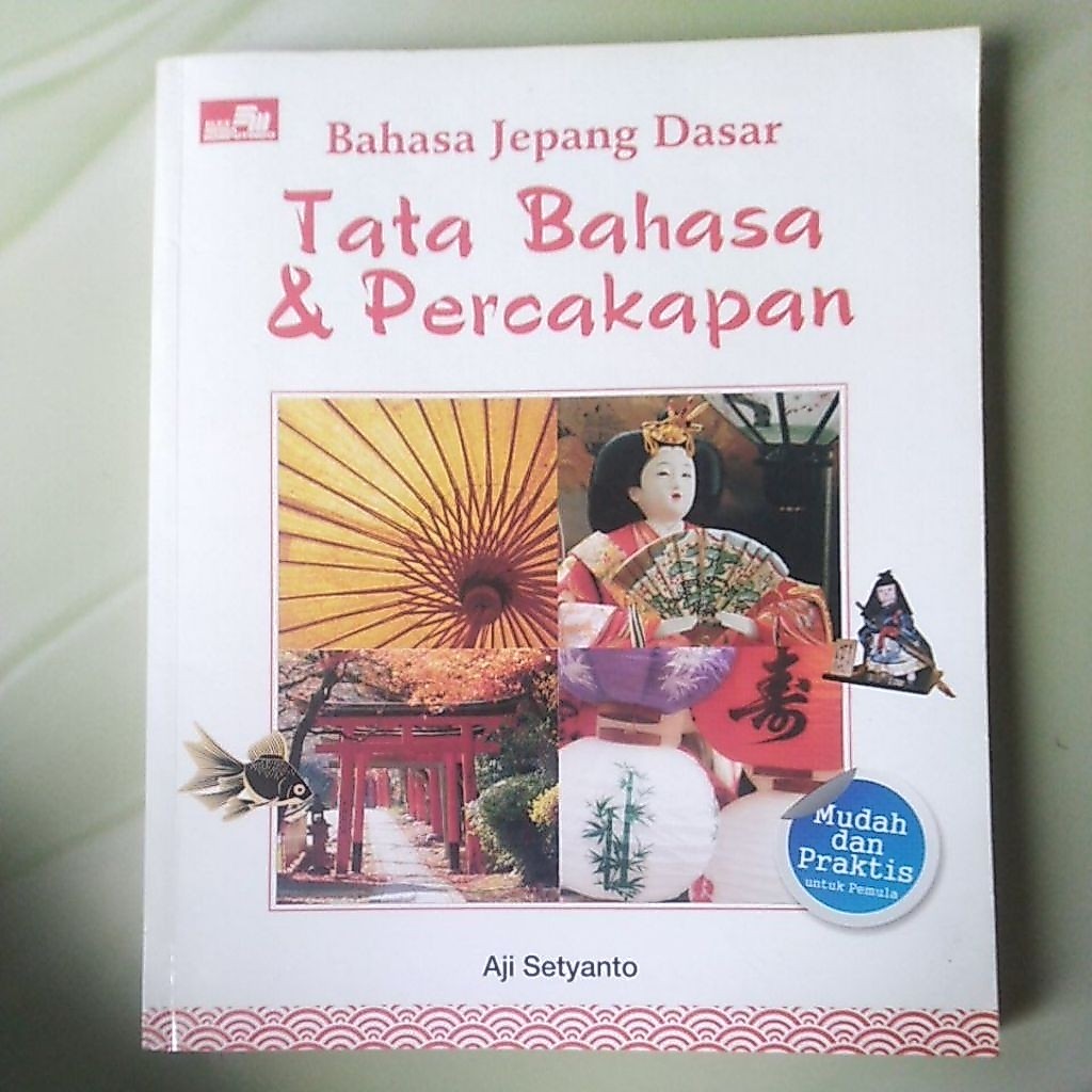 Buku Bahasa Jepang Dasar Tata Bahasa & Percakapan