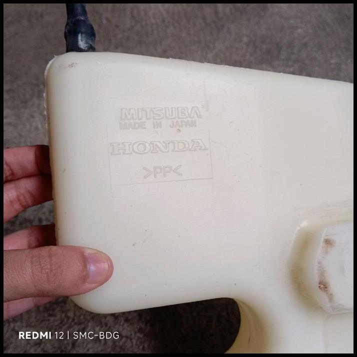 HOT DEAL TABUNG BOTOL TANGKI TANK CADANGAN AIR WIPER WASHER HONDA CR-V CRV GEN 2 ASLI ORIGINAL COPOT