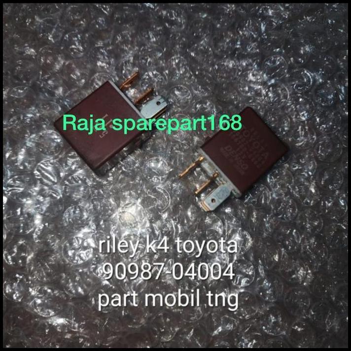 BEST DEAL RILLEY TOYOTA KAKI 4 12V 90987-04004 COPOTAN ORIGINAL GARANSI 