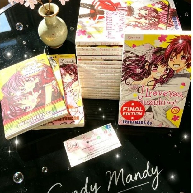 Komik I Love You Suzuki Kun Official Book Novel Notes