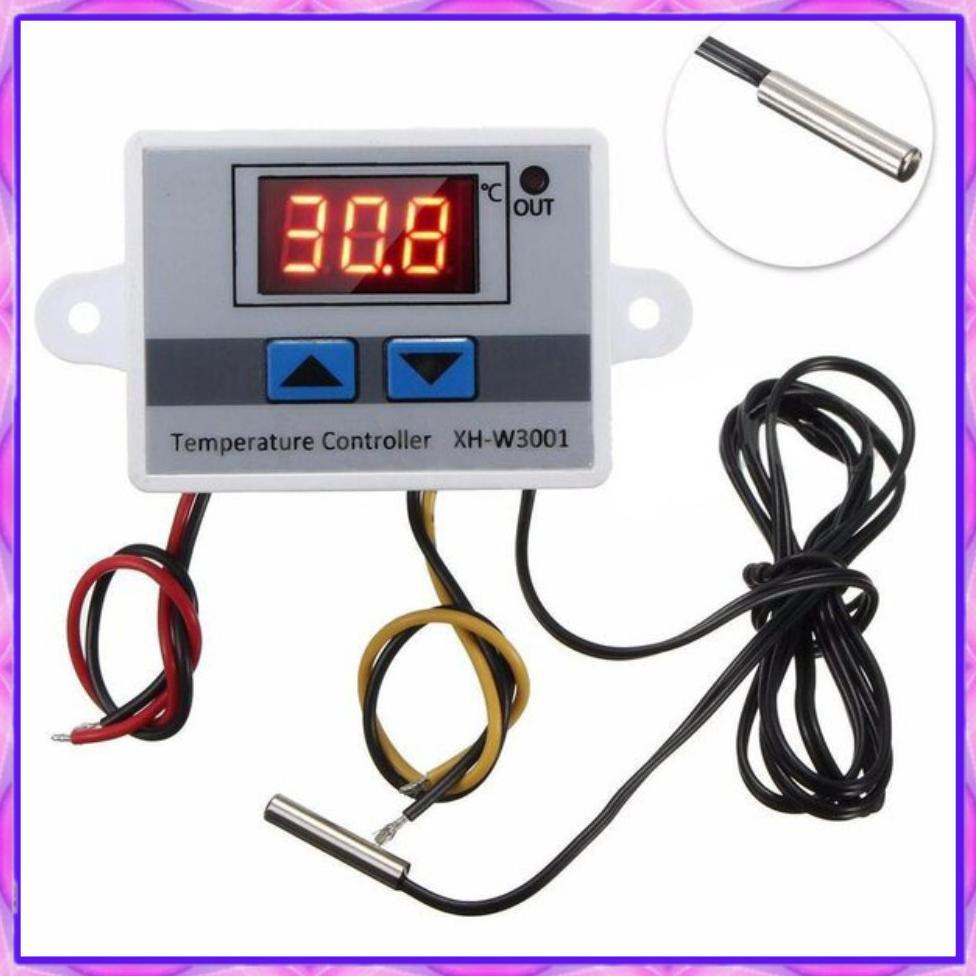 Termostat Digital XH-W3001 Pengatur Suhu Panas Alat Penetas Telur 220V-COD