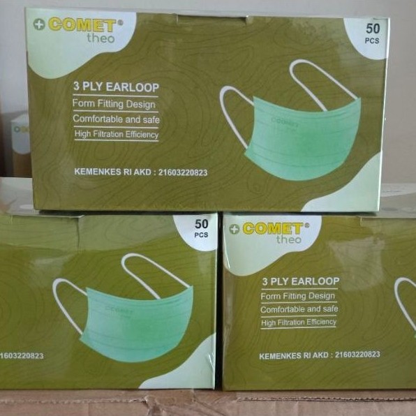 Masker 3ply COMET 50pcs/box