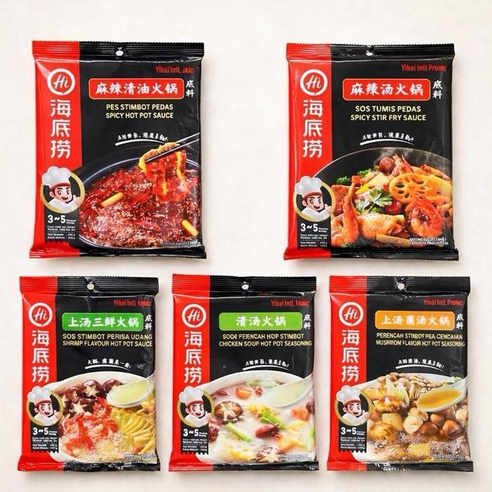 zefaradila - [halal] haidilao bumbu hotpot instant/haidilao hotpot mala/ haidilao kolagen sup [ mala