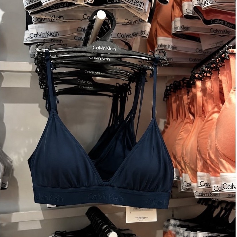 Calvin Klein Bra Unlined Triangle Bralette original