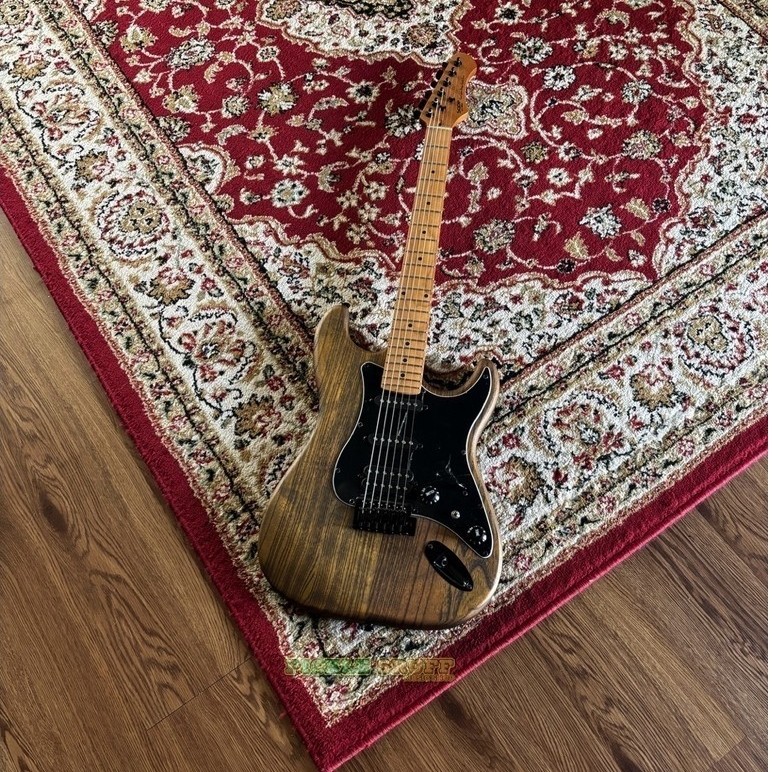 SQOE SEST 650 ASH SERIES NATURAL | GITAR SQOE STRATOCASTER HSS