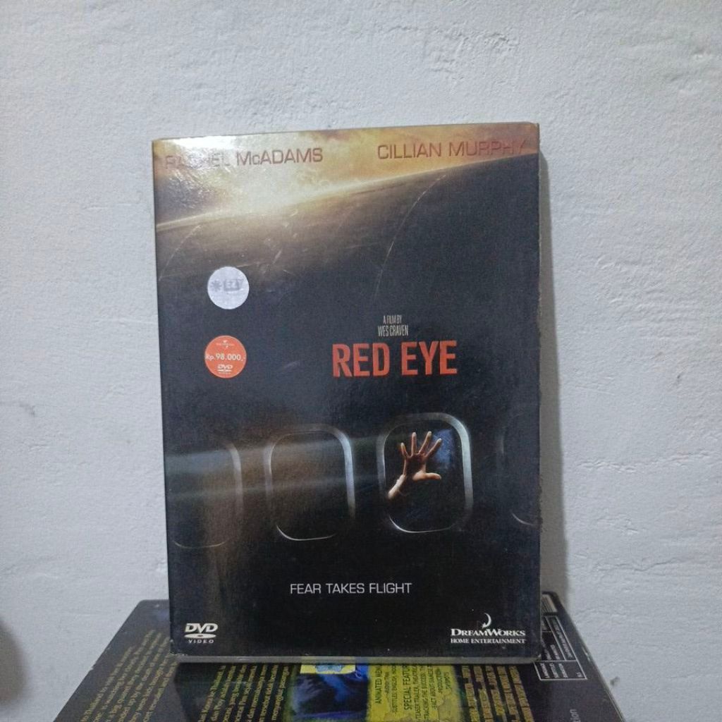 DVD FILM RED EYE (FEAR TAKES FLIGHT) ORIGINAL
