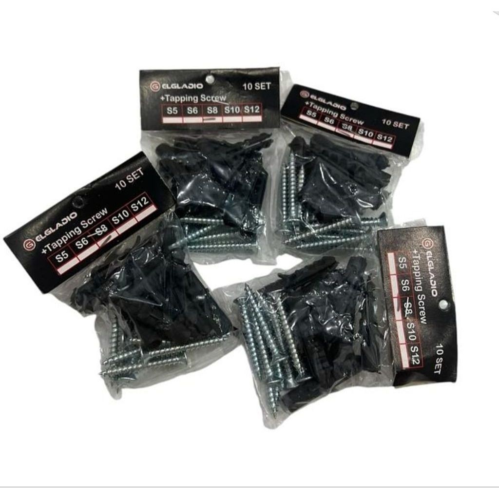 FISCHER + SKRUP ELGLADIO S6 S8 S10 / FISHER / PLUG SET